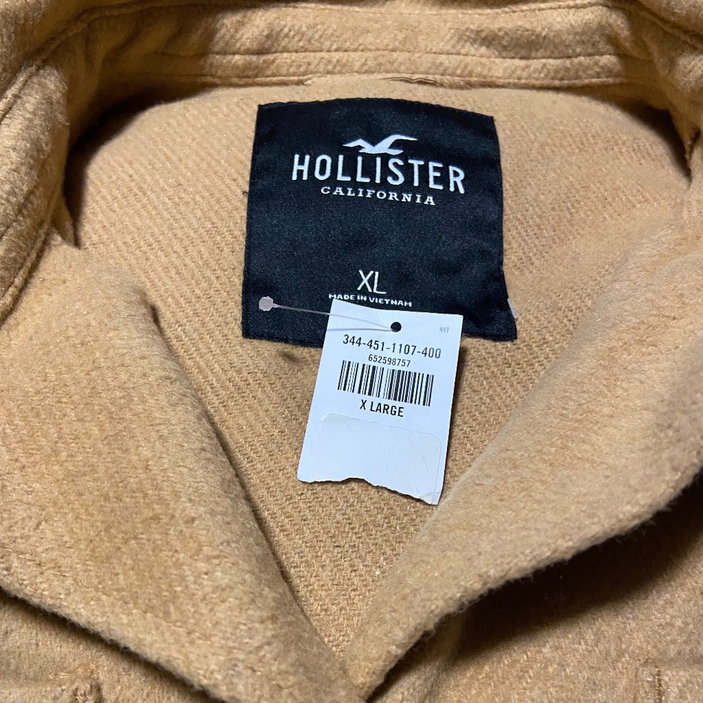 Hollister Longer Length Shirt Jacket - Picture 4 of 6